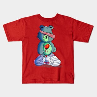 Heartbreak Teddy Bear Kids T-Shirt